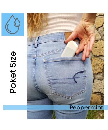 Pocket Care 2 Pack Peppermint Scented Hand Moisturizing Spray 1 Fl Oz | Organic & 100% Natural | Travel Size Hand Spray - Travel Accessories - Buy Online on GoSupps.com