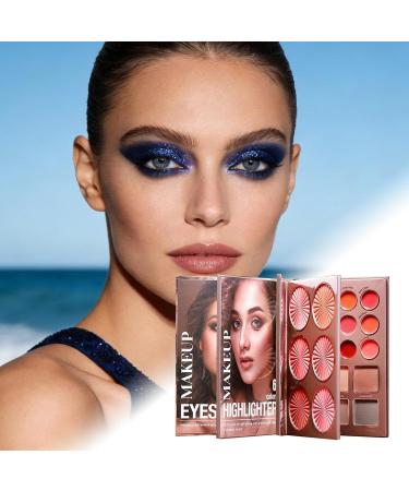 Palette De Fards Paupi res Kit De Cosm tiques Haute Pigmentation | Coiffeuse Portable Style Carnet - Pour Filles Adultes D butants Maison Quotidien D placements Rendez-vous - Buy Online on GoSupps.com