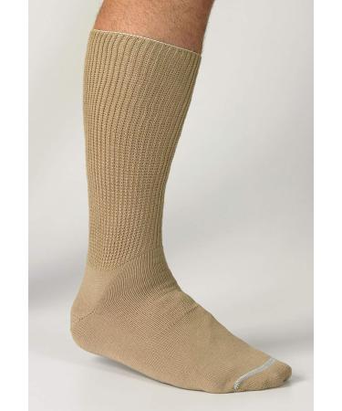 KingSize Men's Big & Tall Diabetic Crew Socks - X-Large, Heather Charcoal - Buy Online on GoSupps.com