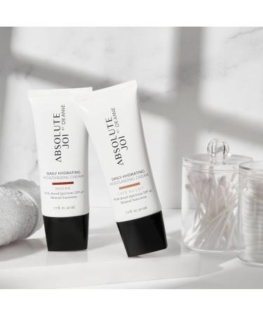 Daily Hydrating Moisturizing Cream SPF 40 Tinted Mineral Sunscreen Broad-Spectrum & Blue Light Blocking Fragrance-Free for Sensitive Skin Available in Two Sheer Tints 1.7 oz Caf au Lait - Buy Online on GoSupps.com