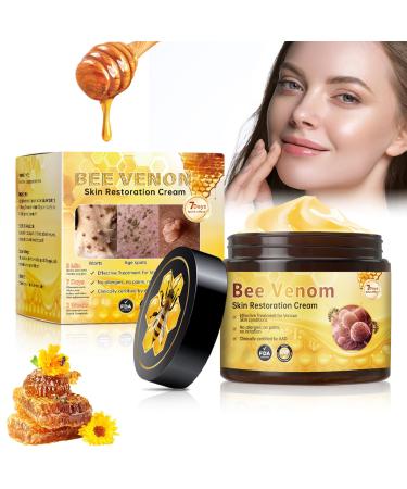 Tpyag Bee Venom Cream Bee Venom Skin Treatment Cream Skin Restoration Deeply Cleanses And Moisturizes Diminish Fine Lines Around Eyes 60g