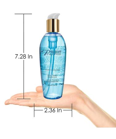 Premier Dead Sea Skin Toner for Normal to Dry Skin - pH 5.5 Balancing, Alcohol-Free with Witch Hazel and Minerals - 8.5fl.oz - Buy Online on GoSupps.com