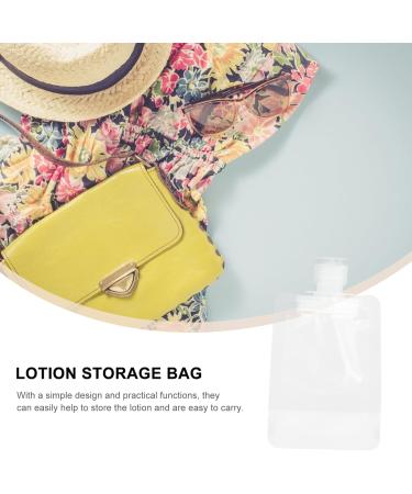 1 Set Travel Lotion Refill Bag Funnel Travel Pouches for Toiletries Liquid Refillable Pouches Refillable Cosmetic Containers Travel Containers X1 Stickers Portable Suction Bag - Buy Online on GoSupps.com