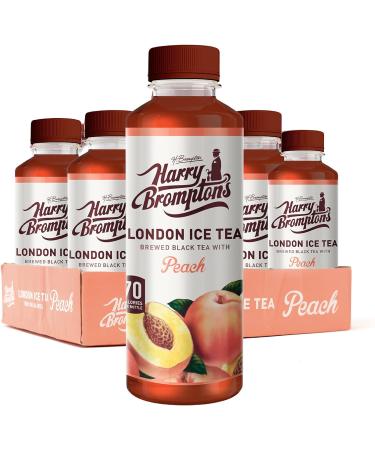 Generic Harry Brompton's London Ice Tea Brewed Black Tea with Peach 12 x 500ml