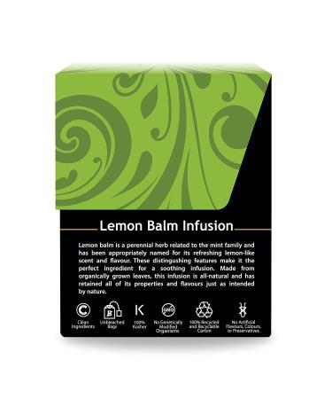 Buddha Teas Organic Lemon Balm Tea - USDA Certified, Kosher, 18 Count Pack - Buy Online on GoSupps.com
