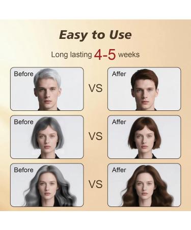 Shampoing Colorant 500 ml Hair Sye Shampoo 3 en 1 & 50 ml Shampooing & 50 ml Apr s-Shampoing Longue Dur e-Naturelle Shampooing Cheveux Color s Instantan pour Homme Femme (Dark Brown) - Buy Online on GoSupps.com