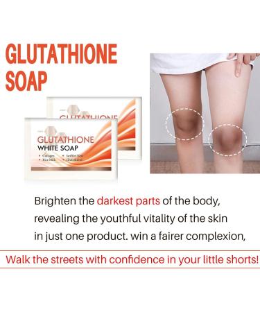 Skin Lightening Soap - Effective Glutathione Dark Spot Removal Soap | Skin Lightening Soap Dark Spots Scar Removal for Renywosi - Buy Online on GoSupps.com