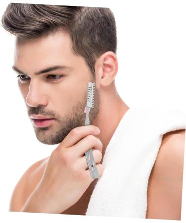 Angoily 3-in-1 Razor Set: Interchangeable Blade Spatula for Eyebrow Shaping & Hairdressing - Manual Styler for Precision Grooming - Buy Online on GoSupps.com