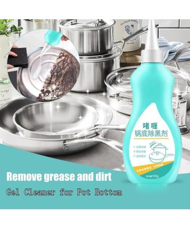 Buy Gel Cleaner for Pots & Pans - 150g (3 Bottles) | Effective Cookware Bottom Cleaner - Buy Online on GoSupps.com