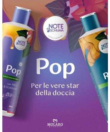  FTG PARAPHARMA FOAM NOTES THE SHOWER WITH MUSICAL SCENT (PRODUCT IN ITALY) PACKAGING OF 3 PCS (POP with HONEY & A') 1200ml - Buy Online on GoSupps.com