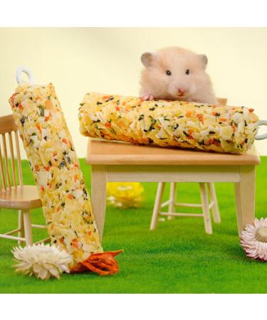 Hamster Chew Sticks for Teeth Small Animal Teething Sticks - Nutritious Convenient Hygienic Chewing Sticks for Hamsters Pet Rabbits and More Bairong Coconut Feta - Buy Online on GoSupps.com