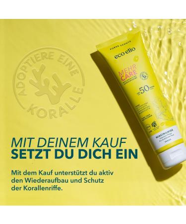 Eco Elio LSF 50 Sustainable Sunscreen 150ml - Octocrylene & Microplastics Free Perfume-Free Sun Protection for Face & Body - Buy Online on GoSupps.com