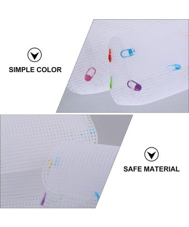 Clear Plastic Cross Stitch Canvas Sheets for Crafts - Ciieeo Needlepoint Mesh Kit - Buy Online on GoSupps.com