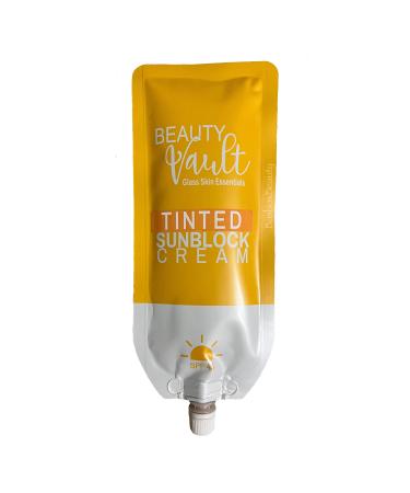 Beauty Vault Tinted Sunblock SPF45  50g