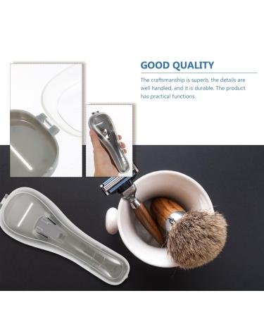 Box Razor Storage Hard Shell Case - Travel & Shower Storage for Electric Razors - Gray - Buy Online on GoSupps.com