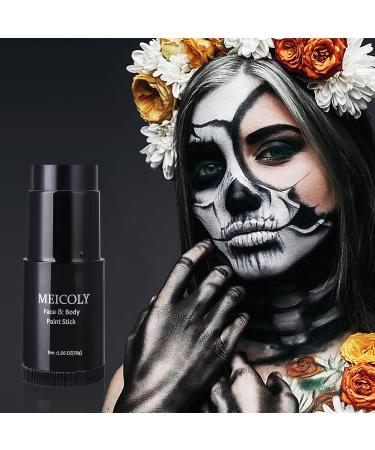 MEICOLY Eye Black Baseball Stick - Sweatproof Waterproof Sports Grease Cream Halloween Makeup - Buy Online on GoSupps.com