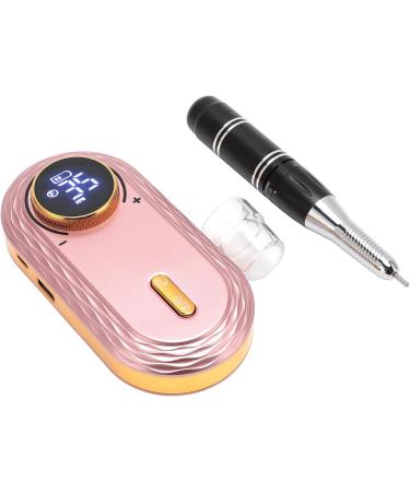 Manicure Pedicure Tools Electric Nail File Set Portable Speed 0-35000RPM for Home Salon Use (Pink) - Buy Online on GoSupps.com