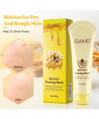 Buy Honey Face Mask - Tightens Pores Deep Cleans & Moisturizes Skin - International Shipping Available - Buy Online on GoSupps.com