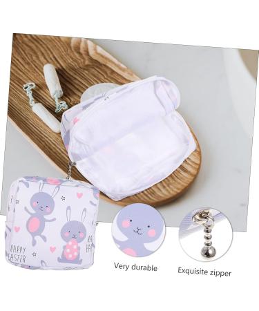 3-Piece Healeved Outdoor Storage Bag Set | Mini Cosmetic & Menstrual Organizer | Portable Pocket Cotton Bag 13x13x3cm - Buy Online on GoSupps.com