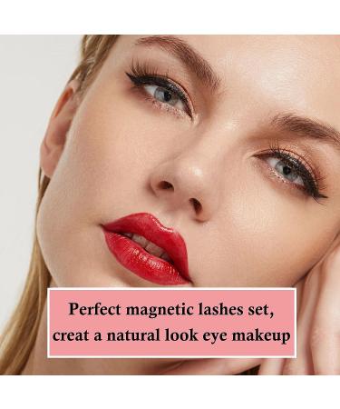 Urknall Magnetic Eyelashes with Eyeliner Kit - 5 Pairs | Waterproof, Reusable, Natural Look | Christmas Gifts - Buy Online on GoSupps.com