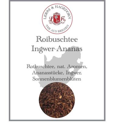 Lerbs & Hagedorn Rooibos tea ginger-pineapple 250 g