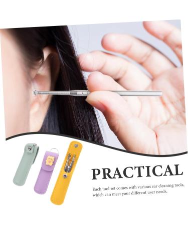 9 Sets Stainless Steel Ear Wax Removal Tools - Earpick & Ear Cleaner Kit for Effective Ear Hygiene - Buy Online on GoSupps.com