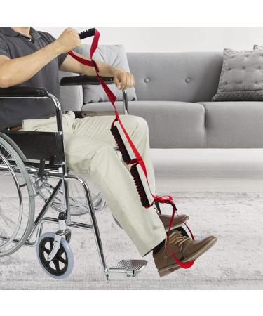 REMEK Rigid Legs | Nylon Walking Auxiliary Strap Hip and Knee Replacement Strap for Bed Sofa Car Wheelchair - Buy Online on GoSupps.com