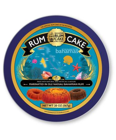 Ole Nassau Banana Rum Cake 20 oz - Authentic Bahamian Rum Cake from The Bahamas Rum Cake Factory - Buy Online on GoSupps.com