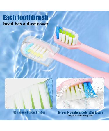 Power Sonic Electric Toothbrush with 6 Brush Heads | 5 Modes, 40,000 VPM Motor | Wireless Quick Charge | Rechargeable Toothbrush for Adults | Travel-Friendly (Pink) - Buy Online on GoSupps.com