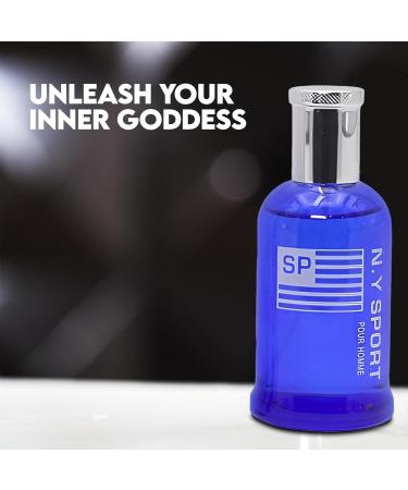 N.Y Sports Men Cologne - Energize Your Senses with this Dynamic Fragrance 3.4 Fl Oz Perfume for Men Daily Used N.Y Sports 3.4 Fl Oz (Pack of 2) - Buy Online on GoSupps.com