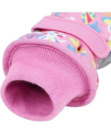 Durio Waterproof Ski Gloves for Kids | Winter Gloves for Girls & Boys Ages 4-6 | Pink Children's Gloves - Buy Online on GoSupps.com