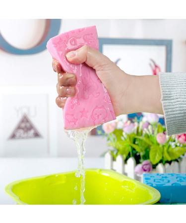 2pcs Spa Exfoliating Shower Sponge Set for Soft Skin - Dead Skin Remover - Buy Online on GoSupps.com