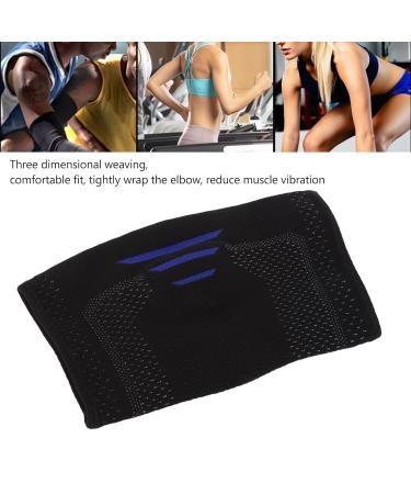 ANGGREK Elbow Brace - Stretchy Knit Fabric with Silicone Pad for Shock Relief | Anti-Collision Sports Elbow Protector & Support Arm Sleeve (L) - International Shipping Available - Buy Online on GoSupps.com