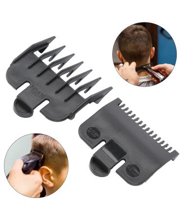 Clipper Guards Cutting Guides | Complete Hair Cutting Accessories for Salons (Black) - Easy Positioning & Precision - Buy Online on GoSupps.com