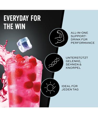 ESN Daily Raspberry Iced Tea 480g - With Glutamine Creatine & Collagen for Joints | Premium Quality - Made in Germany - Buy Online on GoSupps.com