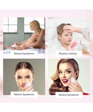 Pink Ice Holder for Face Skin Care - Brightens, Lifts, and Promotes Mask Absorption | Facial Ice Mold for Puffiness Relief and Beauty Enhancement - Buy Online on GoSupps.com