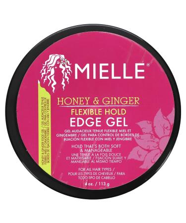 Mielle Flexible Hold Edge Gel Honey & Ginger 4 oz (113 g)