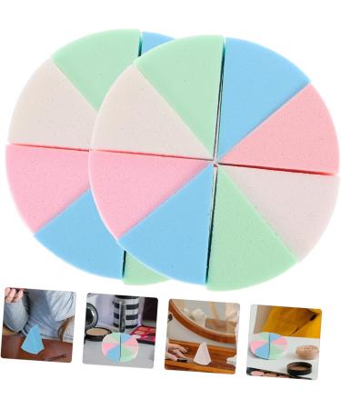 Angoily 8 Sets Triangular Sponge Puff Face Puff Makeup Tool Girls Makeup Puff Lady Tools Make up Sponge Mineral Puff Body Puff Powder Puff Wedge Makeup Sponge Emulsion Dry Puff Wet and Dry - Buy Online on GoSupps.com