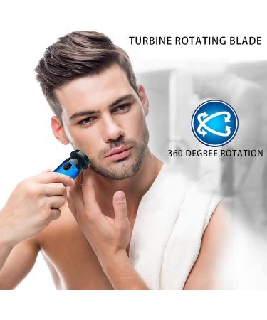 Buy Mini Electric Razor for Men - Portable USB Rechargeable Waterproof Shaver & Beard Trimmer | Compact Design for Home & Travel - Buy Online on GoSupps.com