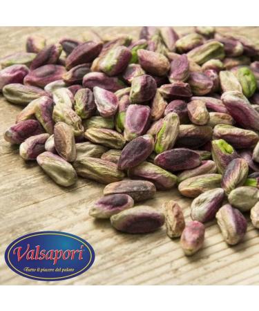  HOME LINE Valsapori - RAW SCALDED PISTACHIOS (500g) - High quality 100% pure - Raw American pistachios unroasted unsalted - Rich in magnesium potassium and minerals - Buy Online on GoSupps.com
