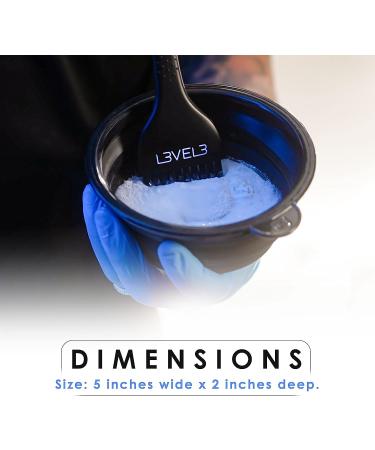 Level 3 Collapsible Tint Bowl - Pink | Ideal for Mixing, Dying & Coloring | Resistant to Bleach & Chemicals | Compact Size - Buy Online on GoSupps.com