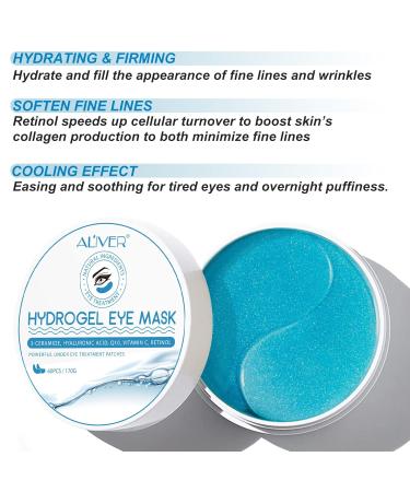 30 Pairs Eye Patches Mask - Gel Pads for Dark Circles & Swollen Eyes | Moisturizing Eye Care Treatment - Buy Online on GoSupps.com