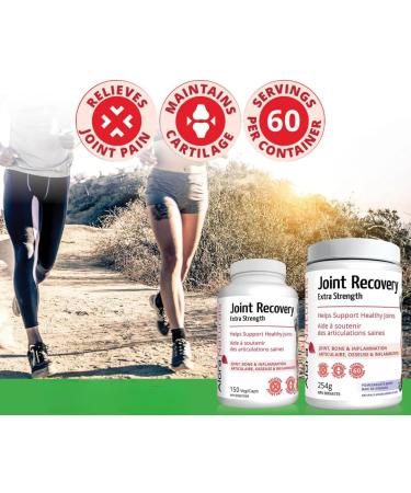 Joint Recovery Extra Strength Powder | Joint Bone & Inflammation | Potent Pain Relief Formula Supports Healthy Joints Builds Healthy Cartilage | 60 Servings 254 Grams (Pomegranate Berry) - Buy Online on GoSupps.com