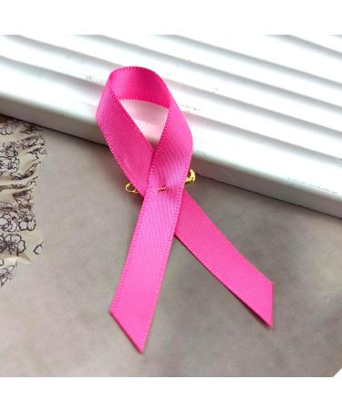 30 Pieces Pink Ribbon Pins Pink Satin Awareness Ribbons with Safety Pins for Breast Cancer Awearness Day Caring for Breast Cancer Charity Event Survivor Campaign Party Favors Supplies - Buy Online on GoSupps.com
