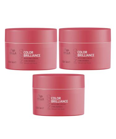 Wella HFC Prestige 3 color Brilliance Mask invigo Wella Professionals for fine to normal hair 150 ml 450 ml