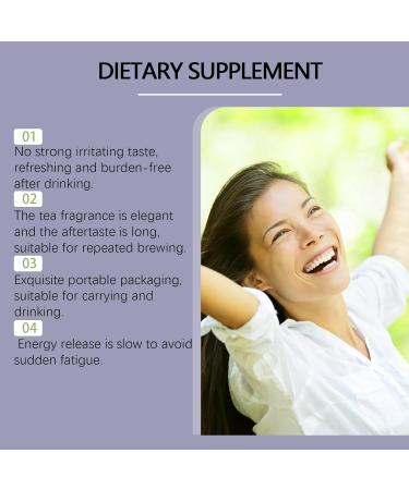 Th Mat Naturel: Une Infusion sans Effort for Un Mode De Vie Sain Et quilibr | 6g par Portion | Enrichi en Silice Et en St via(3PCS) - Buy Online on GoSupps.com