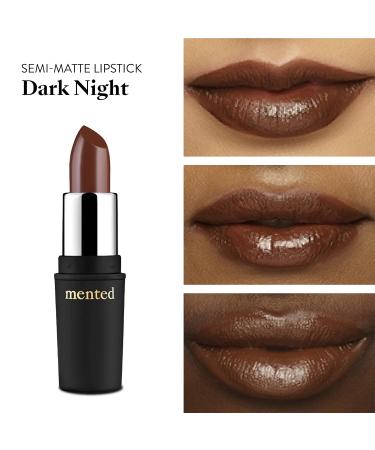 Mented Cosmetics Dark Night Semi-Matte Nude Lipstick & Lip Liner Set - Buy Online on GoSupps.com