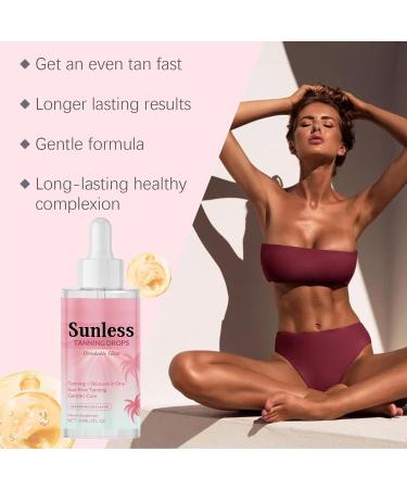 Gouttes Autobronzantes Visage - Bronzage Hydratant pour le Visage | Autobronzant Sans Soleil Effet Bronz Progressif Teint H l Naturel Types de Peau - Buy Online on GoSupps.com