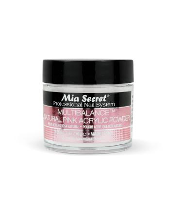 Mia Secret Multibalance Natural Pink Acrylic Nail Powder 1oz