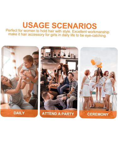 Beavorty hair tie scrunchies for girls womans rings hair accessories for women girls ponytail rings hair bobbles scarfs for women Elk Petal Hair Scrunchies Practical Hair Scrunchies Hanfu - Buy Online on GoSupps.com